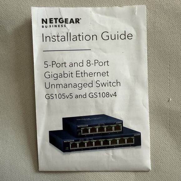 Netgear ProSafe GS108v4 8 Port Gigabit Desktop Ethernet Unmanaged Switch ProSafe - Picture 4 of 13